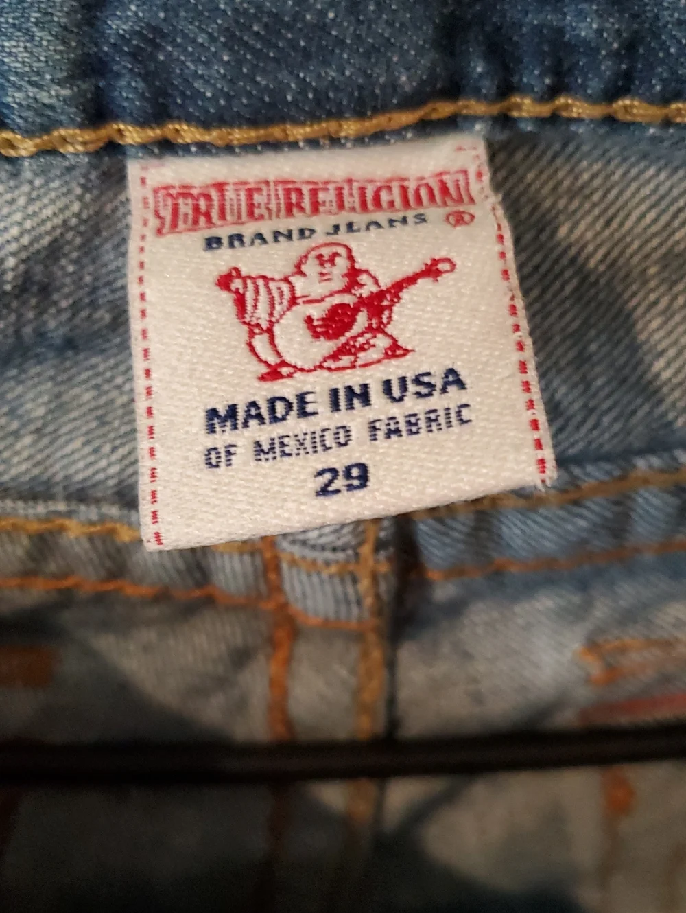 True Religion straight leg
